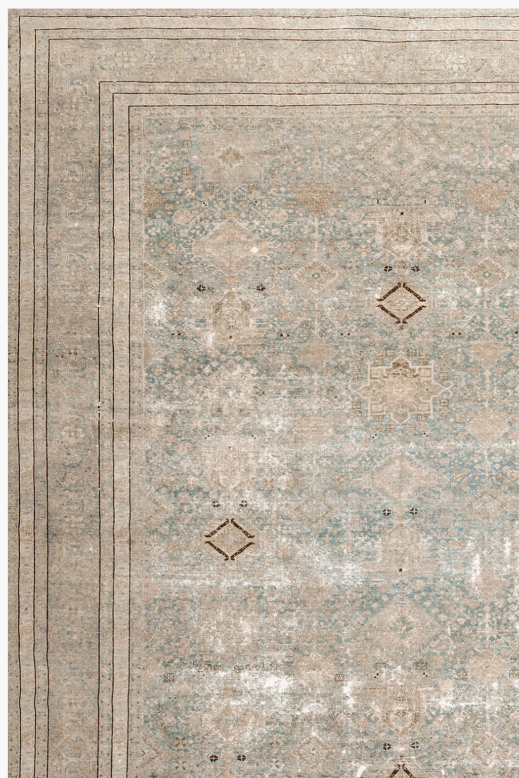 TABRIZ RUG, AR30082/AR024, NORTH WEST PERSIA, 7'11" X 10'10"