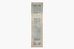 MALAYIR RUG, WEST PERSIA, 3'5" X 13'