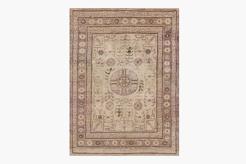 KHOTAN RUG, AR30124/16583, EAST TURKESTAN, 5' X 6'6"