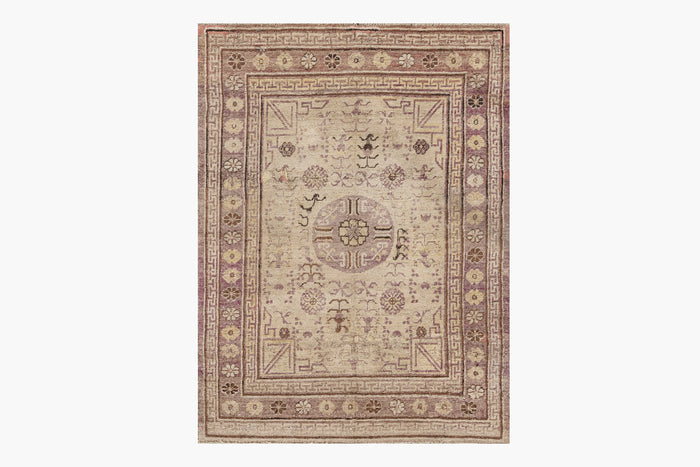 KHOTAN RUG, AR30124/16583, EAST TURKESTAN, 5' X 6'6"