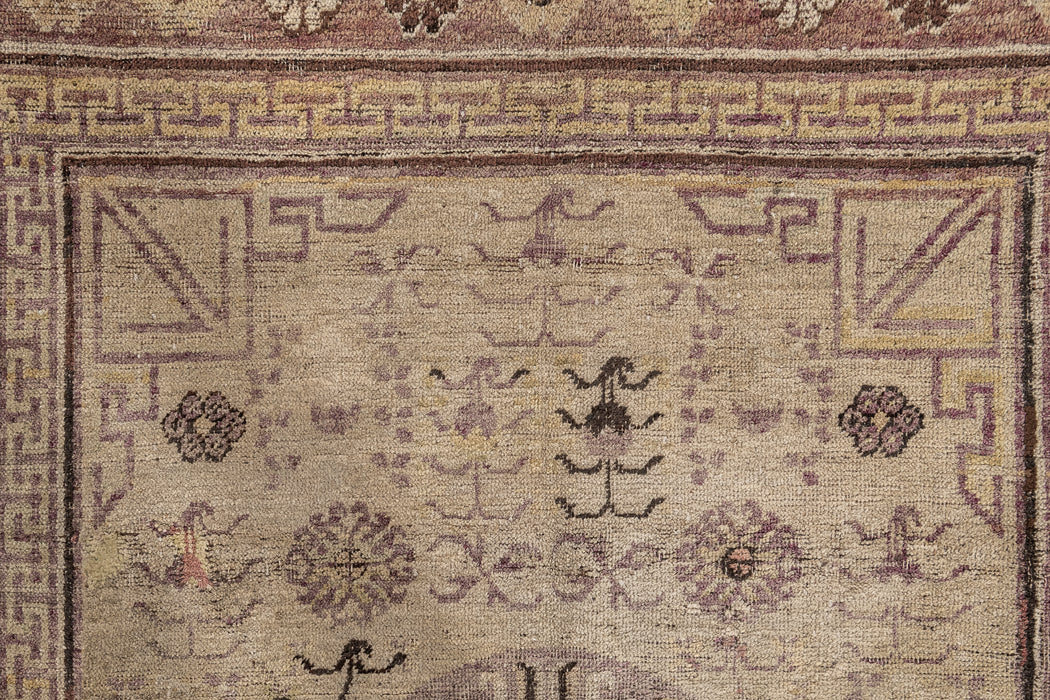 KHOTAN RUG, AR30124/16583, EAST TURKESTAN, 5' X 6'6"