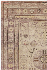 KHOTAN RUG, AR30124/16583, EAST TURKESTAN, 5' X 6'6"