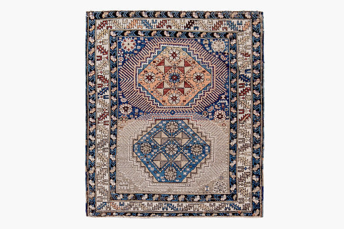 SHIRVAN RUG, AR30125/16744, EAST CAUCASUS, 3'10" X 4'2"