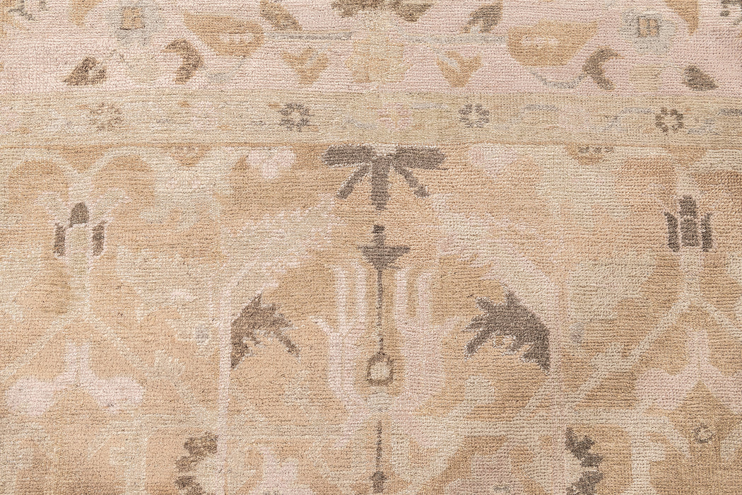 OUSHAK RUG, AR31059/6845, WEST ANATOLIA, 12' X 14'8"