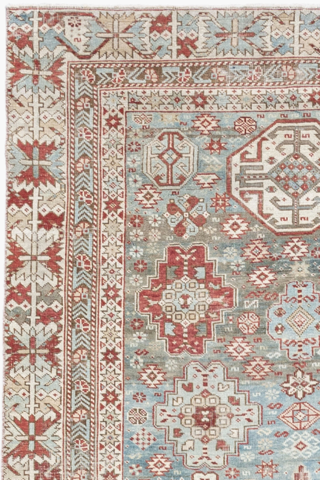 SHIRVAN RUG, SOUTH EAST CAUCASUS, 3'8"X9'6"