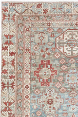 SHIRVAN RUG, SOUTH EAST CAUCASUS, 3'8"X9'6"