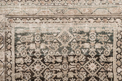 AR31147/2, MALAYIR RUG, WEST PERSIA, 3' X 12'8"