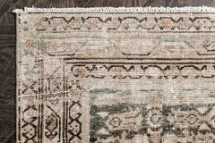 AR31147/2, MALAYIR RUG, WEST PERSIA, 3' X 12'8"