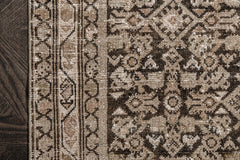 AR31147/2, MALAYIR RUG, WEST PERSIA, 3' X 12'8"