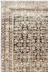 AR31147/2, MALAYIR RUG, WEST PERSIA, 3' X 12'8"