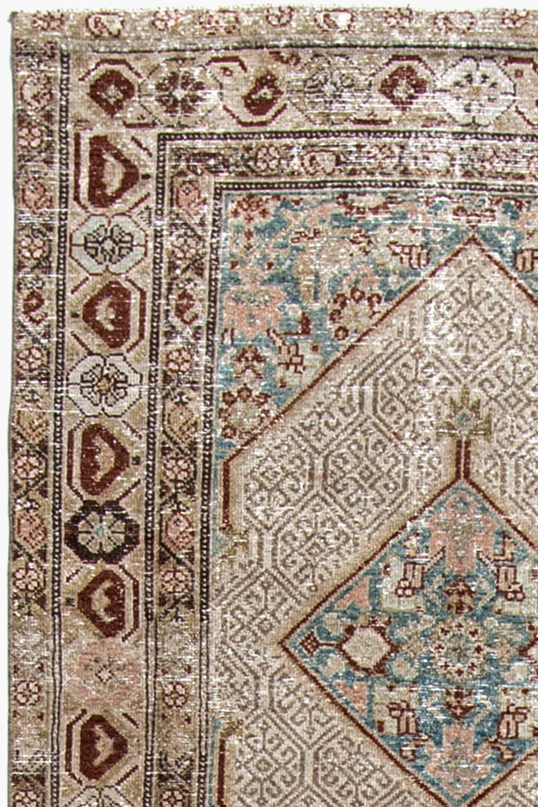 AR31150/5, MALAYIR RUG, WEST PERSIA, 3'4" X 12'5"