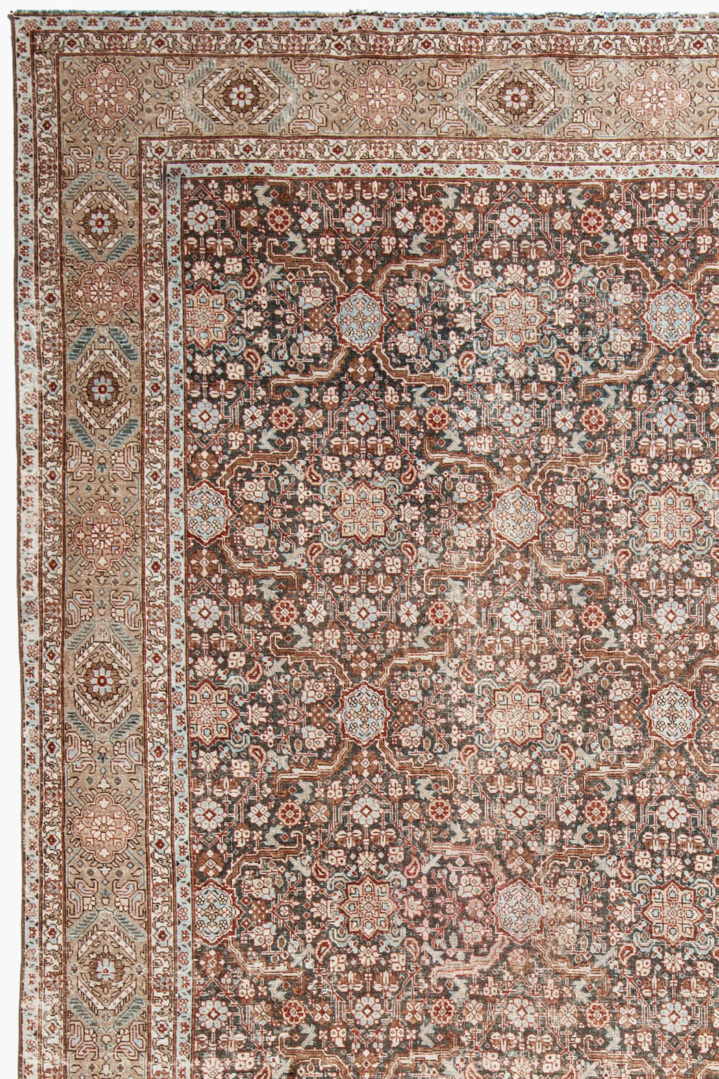 TABRIZ RUG, AR31158/7224, NORTH WEST PERSIA, 7'10" X 10'10"