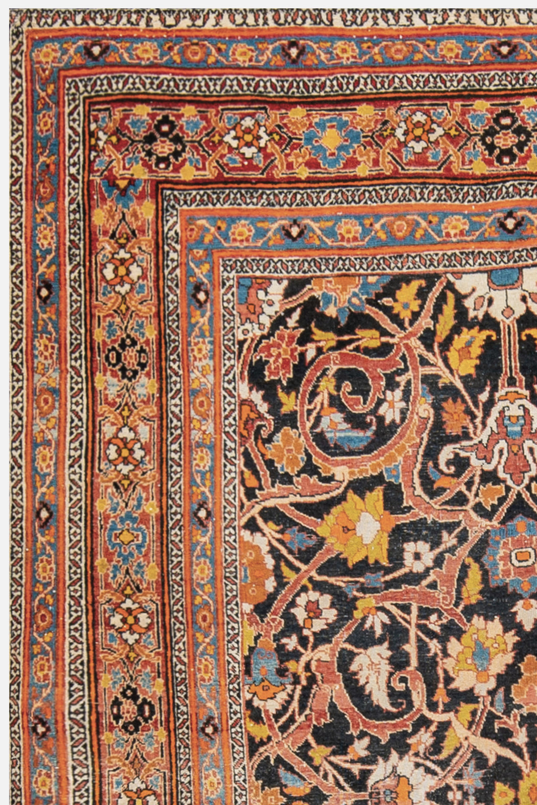 TABRIZ RUG, AR31220/7357, NORTH WEST PERSIA, 4'6" X 6'4"