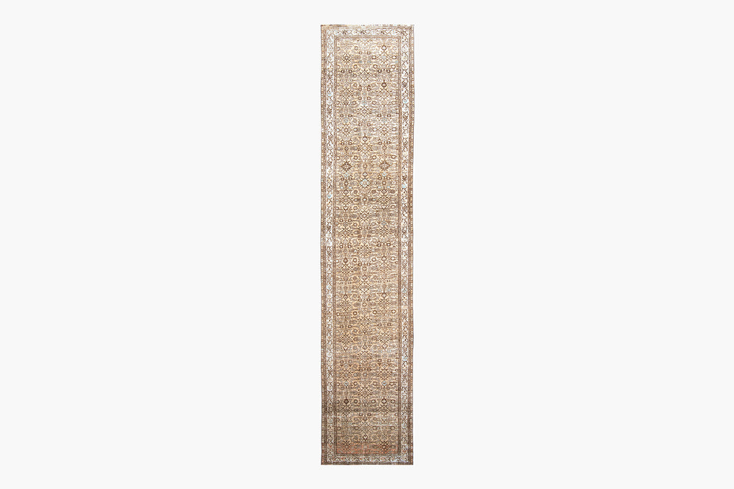 MALAYIR RUG, AR31251/9648-1649, WEST PERSIA, 3'4" X 15'9"
