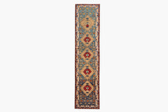 KURDISH RUG, AR31269, NORTH WEST PERSIA, 3'4" X 13'8"