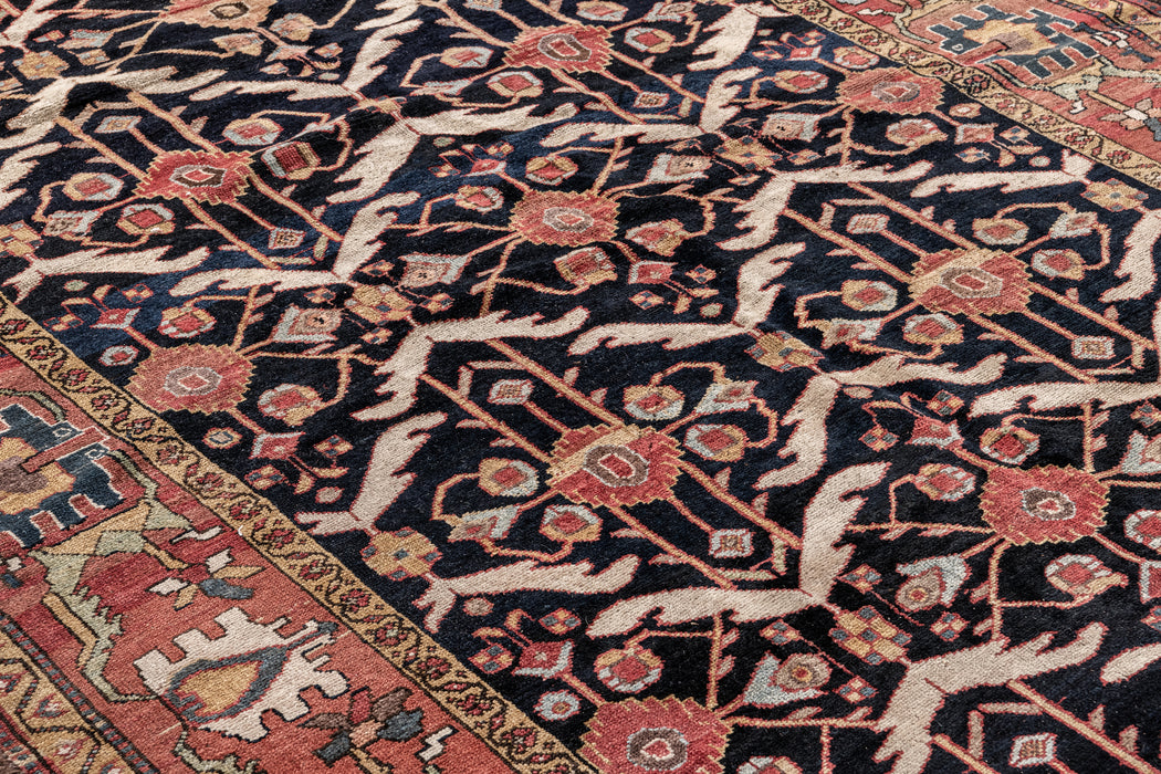 Kurdish rug, AR31280, WEST PERSIA, 6' 9" x 11' 3"