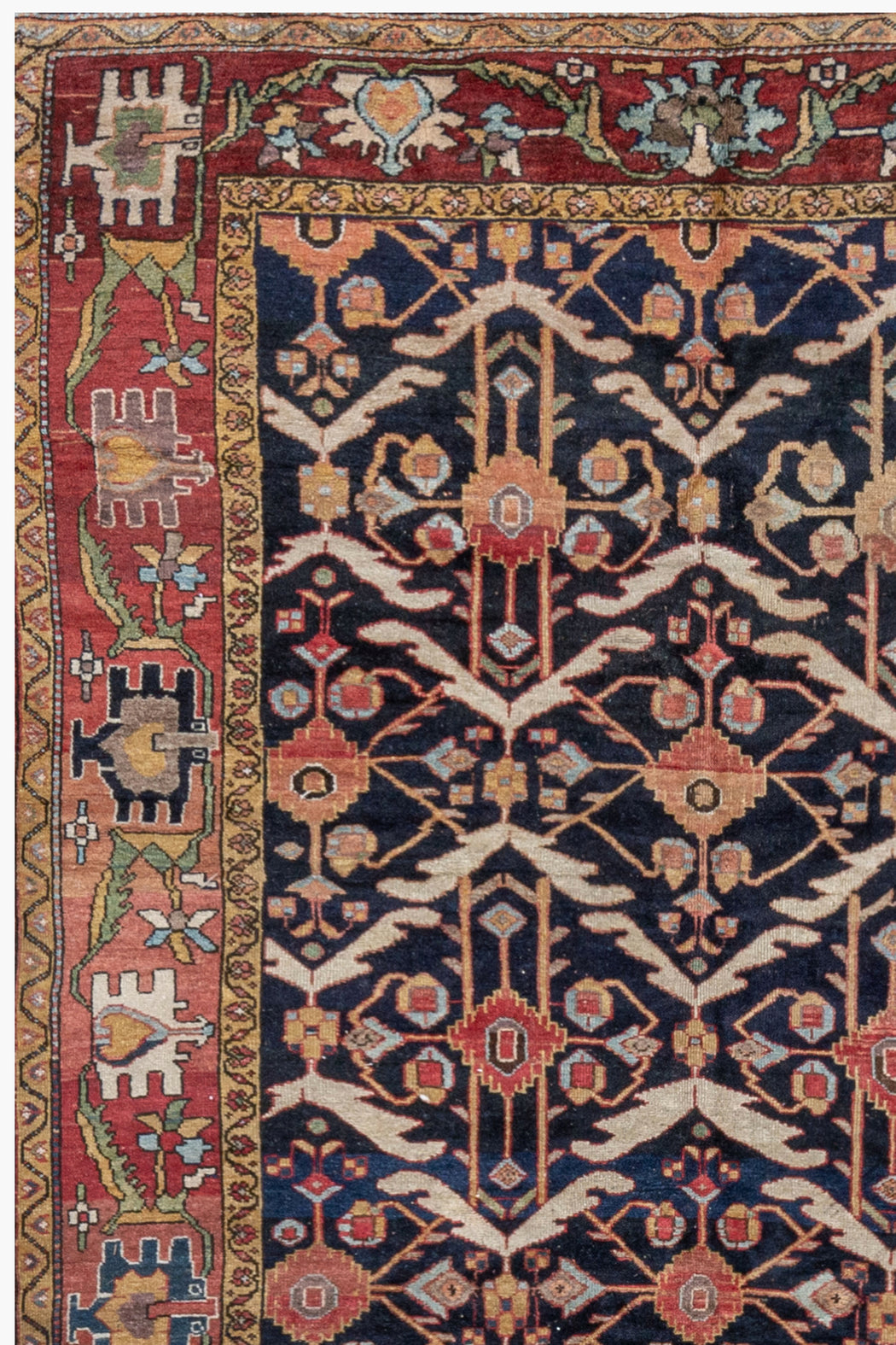 Kurdish rug, AR31280, WEST PERSIA, 6' 9" x 11' 3"