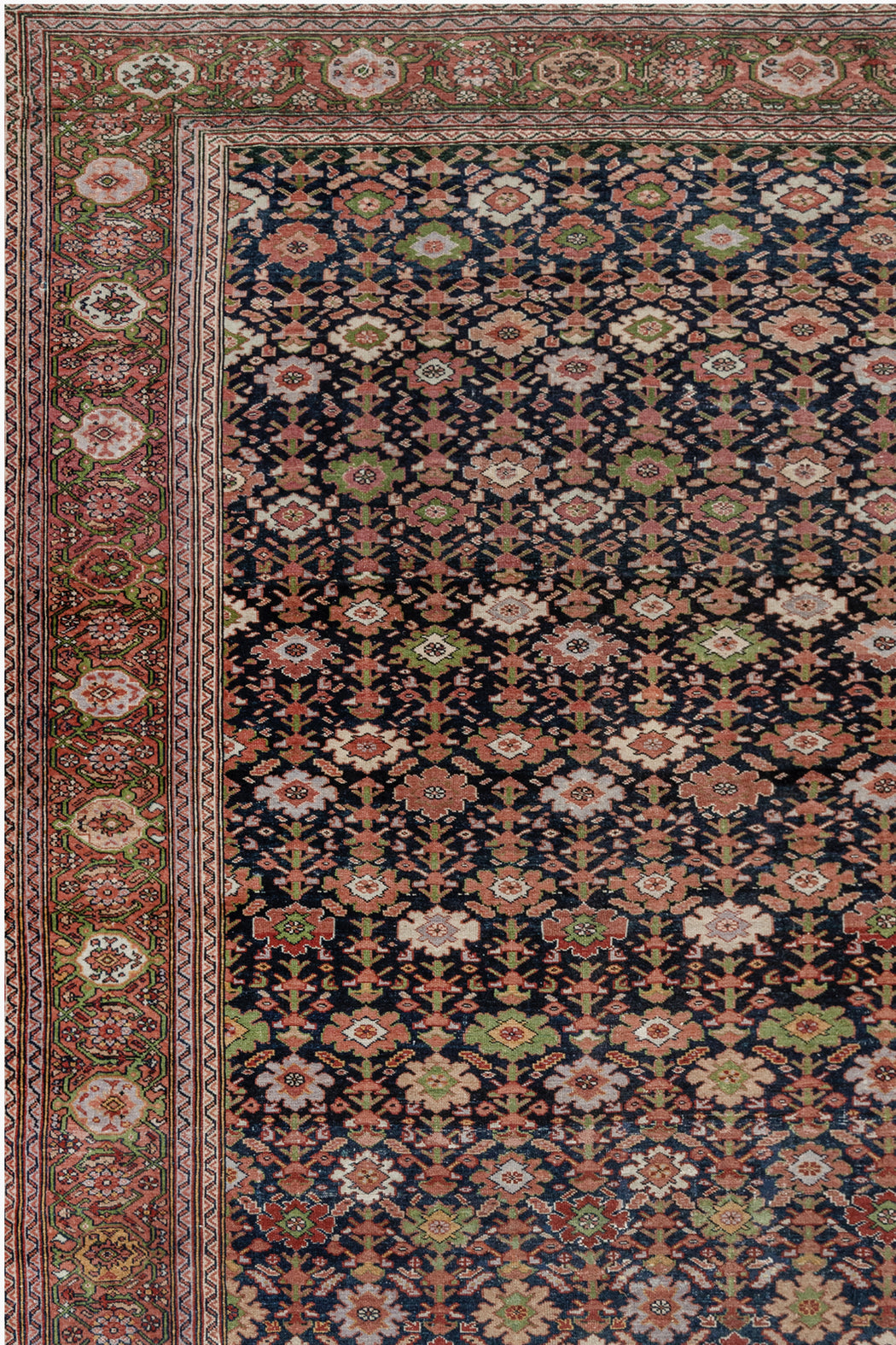 MALAYIR RUG, WEST PERSIA, 7' X 11'