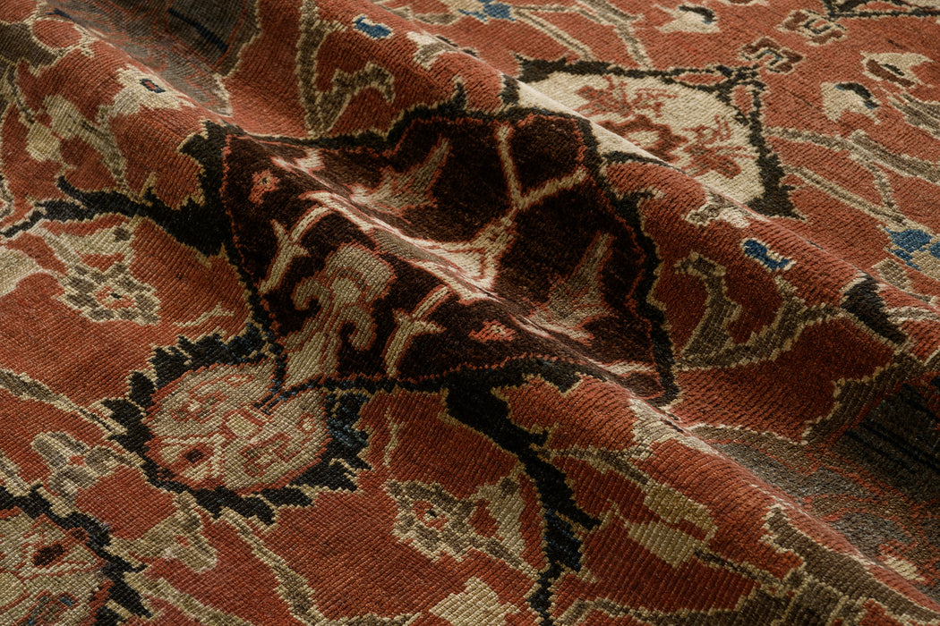 SULTANABAD RUG, WEST PERSIA, 9'10" X 13'5"