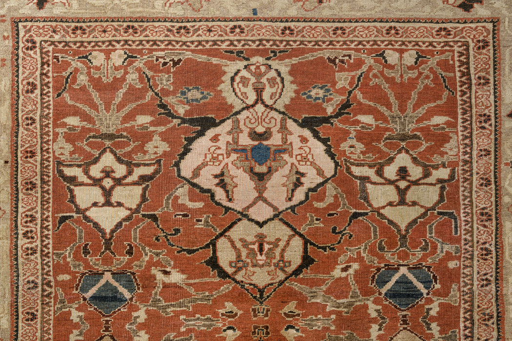 SULTANABAD RUG, WEST PERSIA, 9'10" X 13'5"
