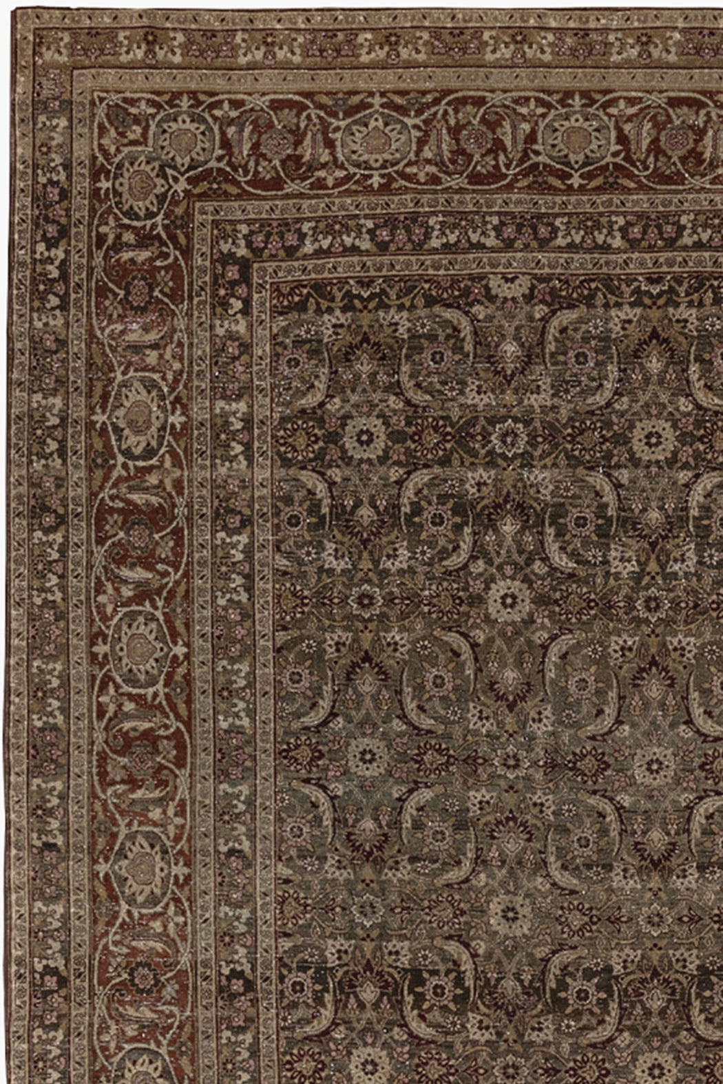 TABRIZ RUG, NORTH WEST PERSIA, 10' X 15'3"