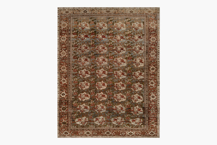BIDJAR RUG, AR31293, PERSIAN KURDISTAN, 8' 8" X 12' 5"