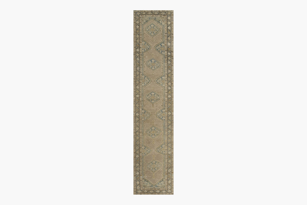 MALAYIR RUG, WEST PERSIA, 3'7" X 15'4"
