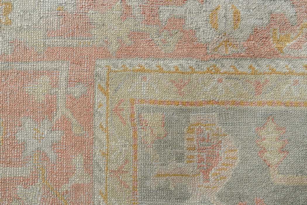 OUSHAK RUG, WEST ANATOLIA, 13'1" X 19"