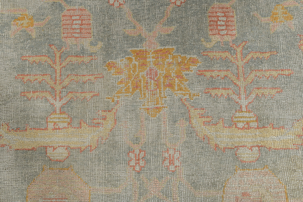 OUSHAK RUG, WEST ANATOLIA, 13'1" X 19"