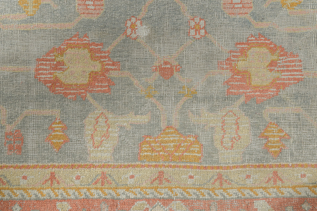 OUSHAK RUG, WEST ANATOLIA, 13'1" X 19"