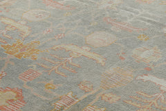 OUSHAK RUG, WEST ANATOLIA, 13'1" X 19"