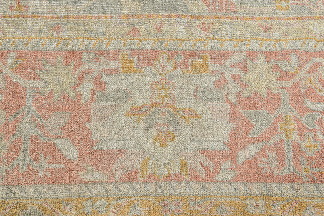OUSHAK RUG, WEST ANATOLIA, 13'1" X 19"