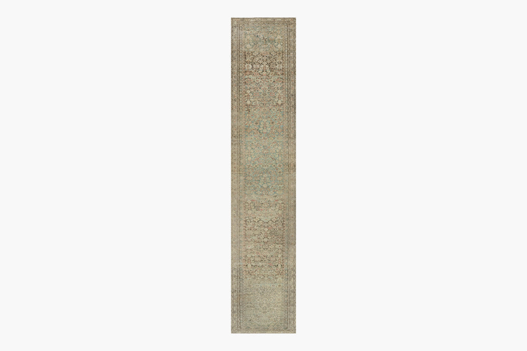 AR31309/9910, MALAYIR RUG, WEST PERSIA, 3'3" X 16'8"