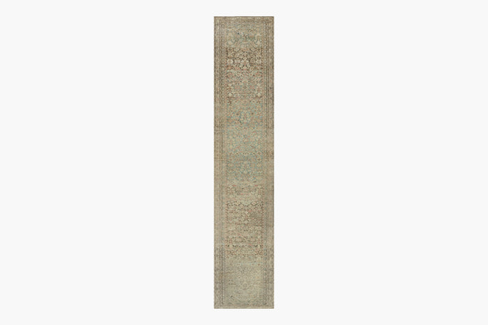 AR31309/9910, MALAYIR RUG, WEST PERSIA, 3'3" X 16'8"