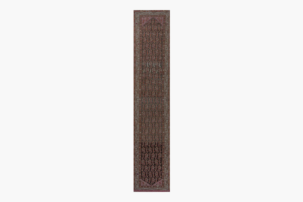 MALAYIR RUG, WEST PERSIA, 3'4" X 16' 8"