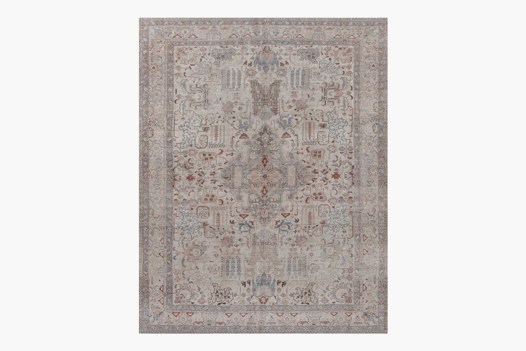 TABRIZ RUG, NORTH WEST PERSIA, 7' X 10'5"