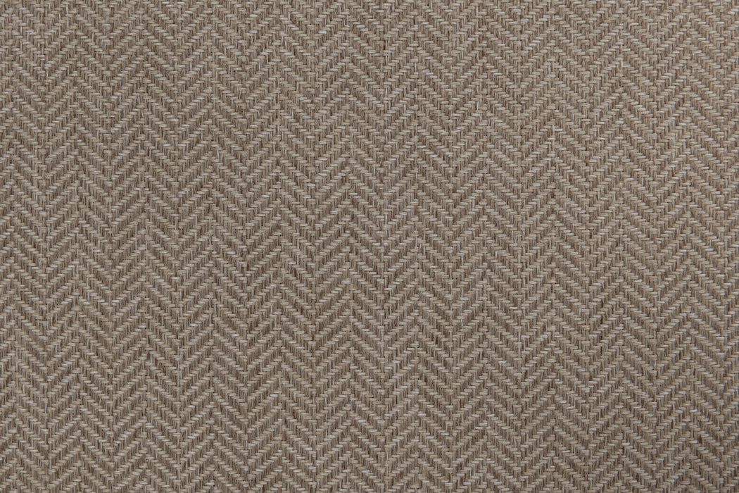 Indoor / Outdoor Herringbone Pillow Cover - Burlap