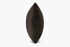 Indoor / Outdoor Basketweave Pillow Cover - Chocolate
