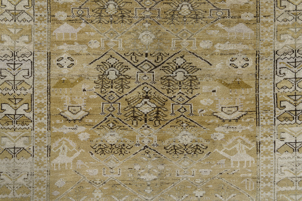 BC31009/11906, MALAYIR RUG, WEST PERSIA, 4' X 7'3"