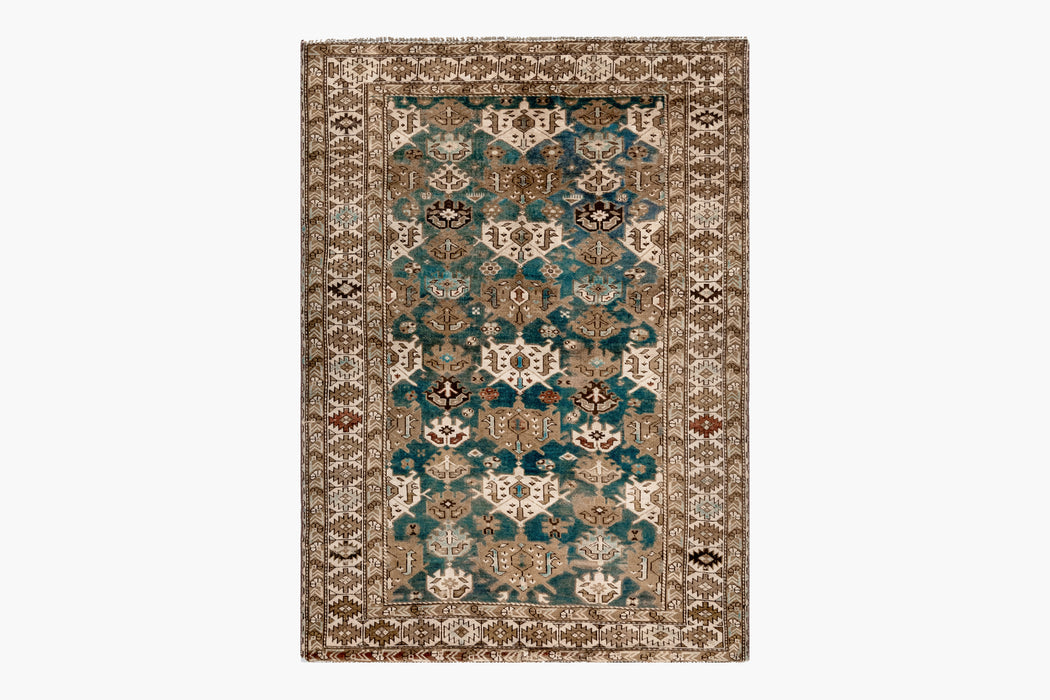 SHIRVAN RUG, BC31019/1199, EAST CAUCASUS, 4'2" X 5'9"