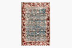 BC31021/8219, TABRIZ RUG, NORTH WEST PERSIA, 7' X 10'9"