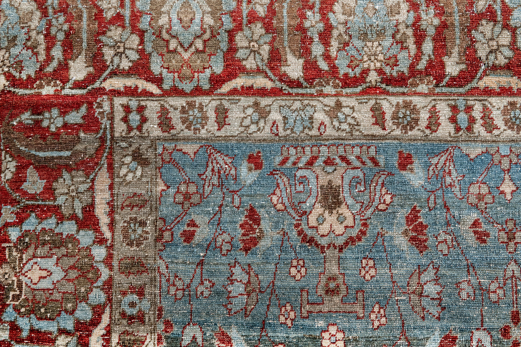 BC31021/8219, TABRIZ RUG, NORTH WEST PERSIA, 7' X 10'9"
