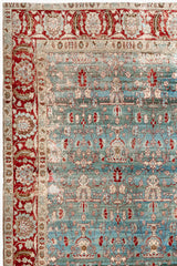BC31021/8219, TABRIZ RUG, NORTH WEST PERSIA, 7' X 10'9"