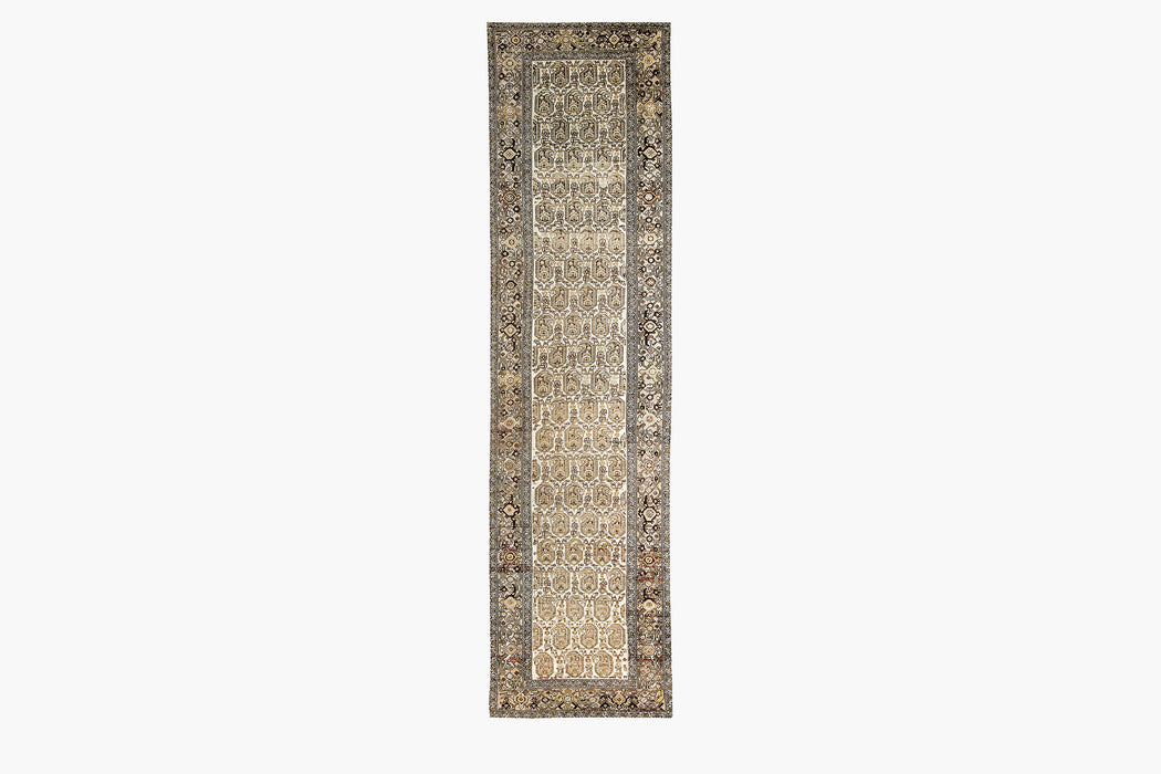 BC31031/8280, MALAYIR RUG, WEST PERSIA, 3'7" X 13'4"