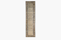 BC31031/8280, MALAYIR RUG, WEST PERSIA, 3'7" X 13'4"