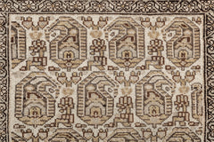 BC31031/8280, MALAYIR RUG, WEST PERSIA, 3'7" X 13'4"
