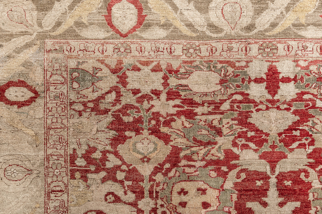 AGRA RUG, BC31095, NORTH INDIA, 13' X 15'
