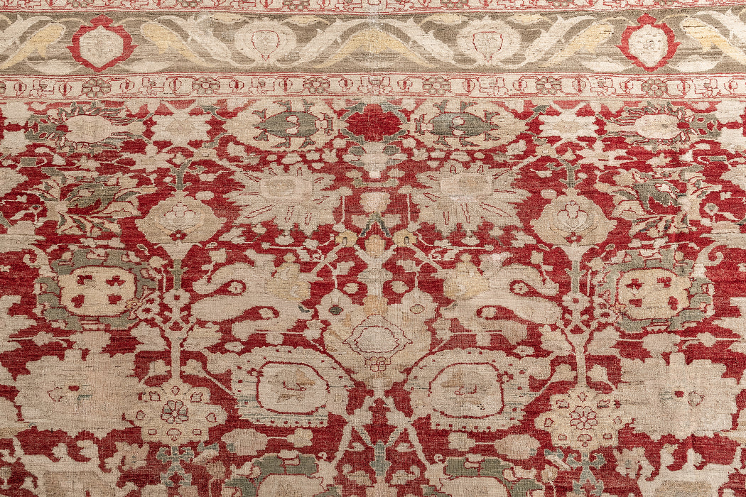 AGRA RUG, BC31095, NORTH INDIA, 13' X 15'