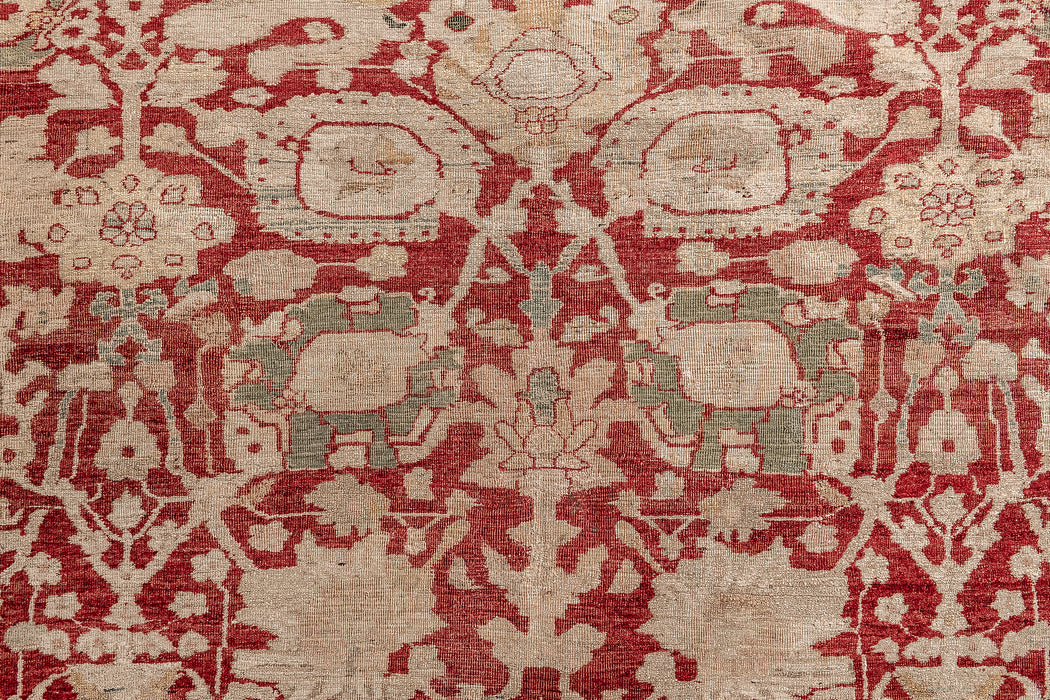 AGRA RUG, BC31095, NORTH INDIA, 13' X 15'