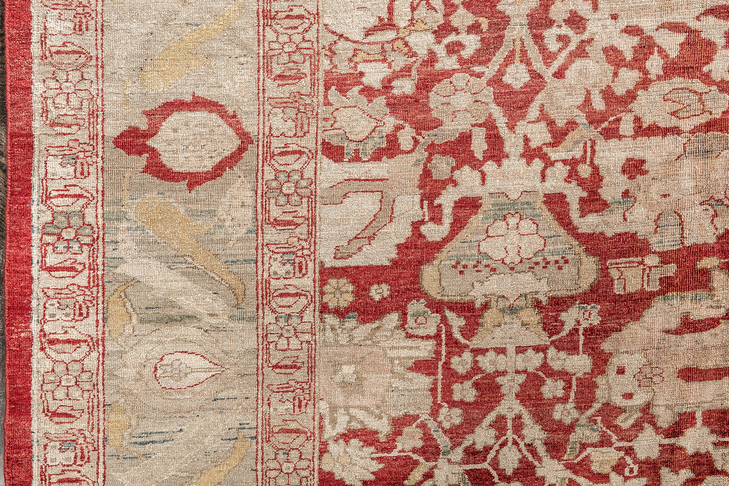 AGRA RUG, BC31095, NORTH INDIA, 13' X 15'